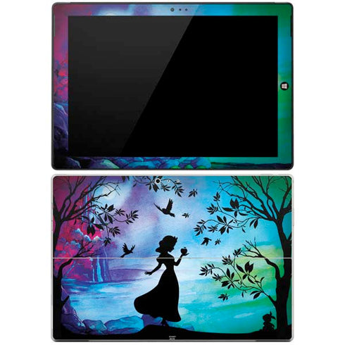 Disney Snow White Enchanted Forest Silhouette Surface Pro 3 Skin